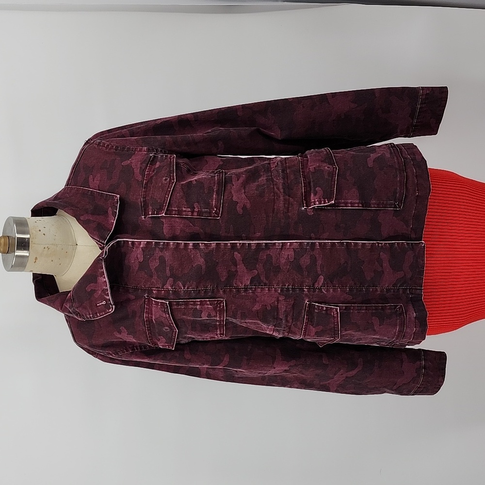 Driftwood Red Camo Women's Utility Jacket Size M
